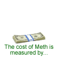 Cost of meth is more than money...